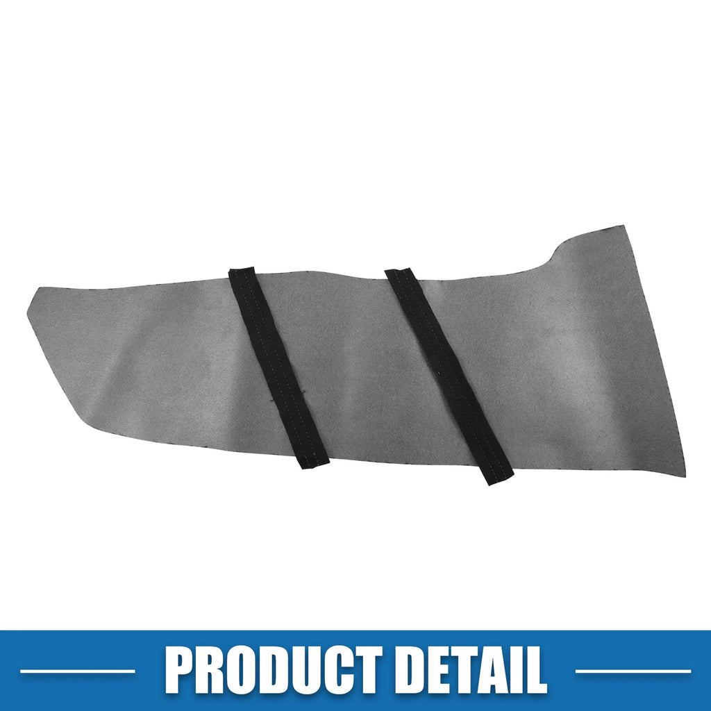 Set of 2 Front Door Panel Armrest Covers for Honda Accord (2008–2012) Black