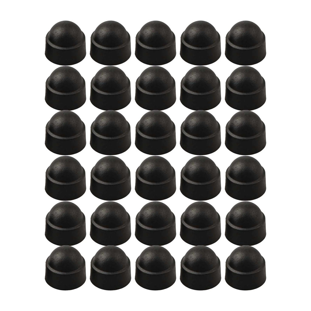 30 Nylon Hex Nut Covers for Outdoor Protection from Rust and Damage