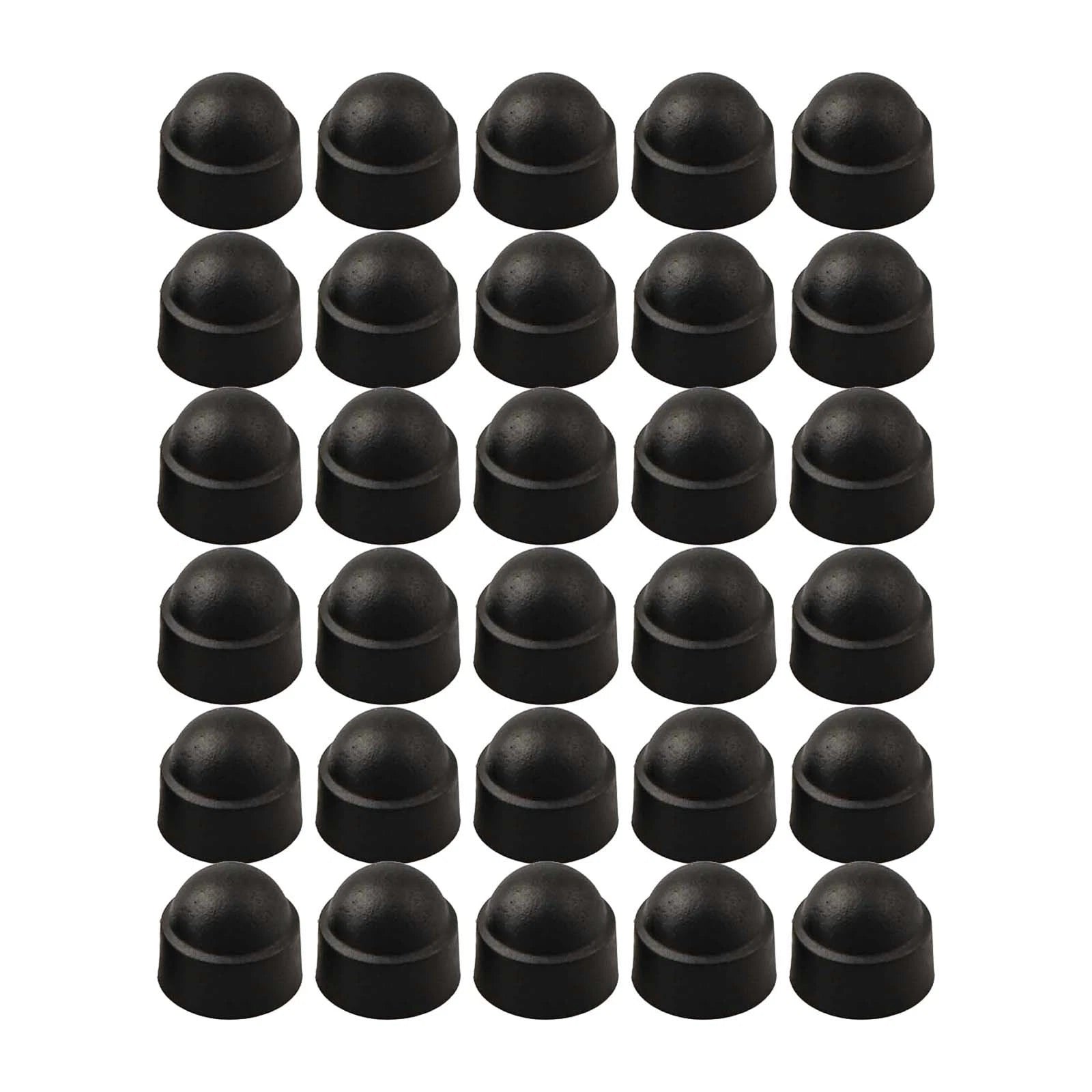 30 Nylon Hex Nut Covers for Outdoor Protection from Rust and Damage