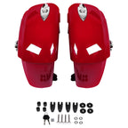 Red Saddlebags Electronic Latch Lid for Indian Chieftain (2016–2018)