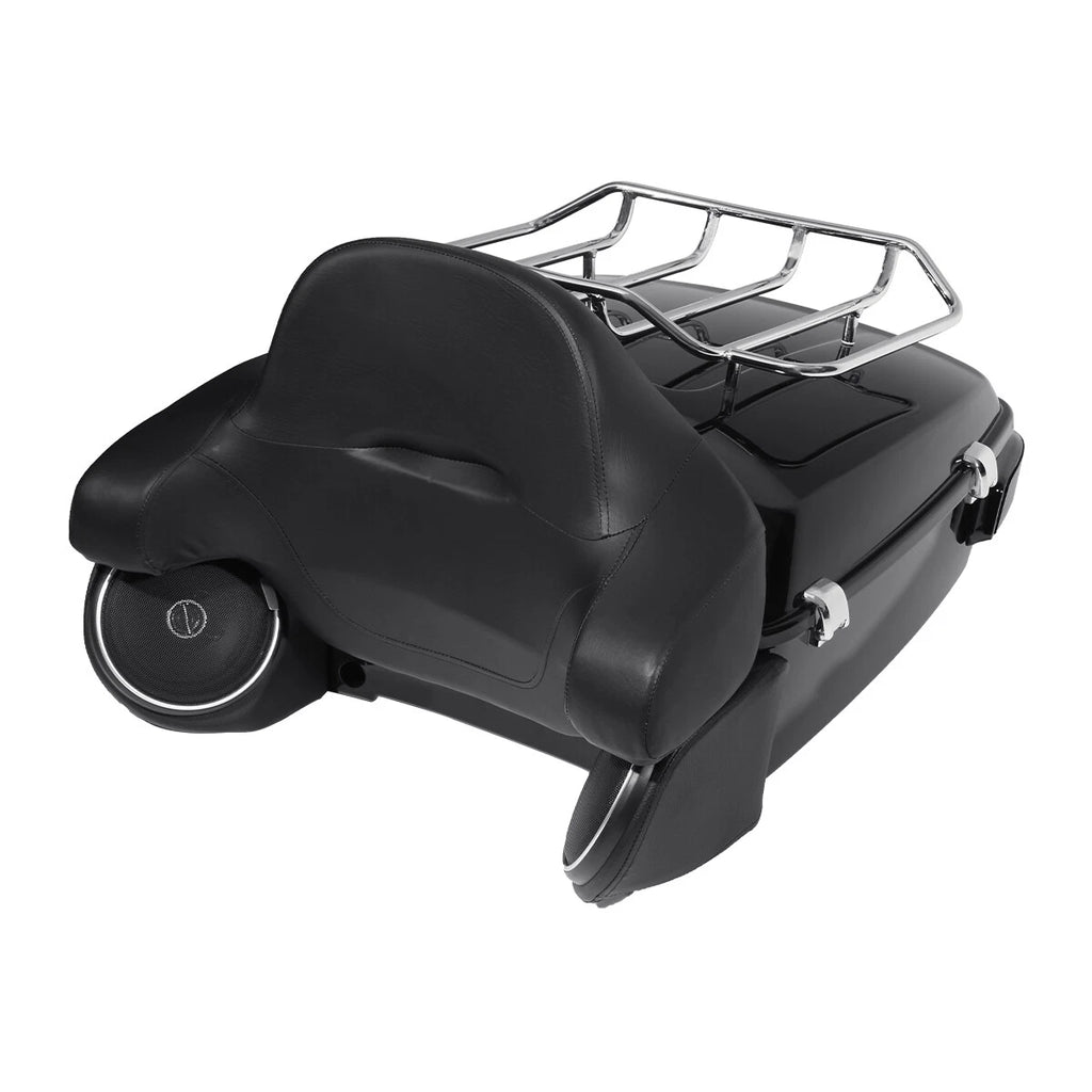 Trunk Pad Rack for Harley Touring (2014–2026) - Tail Light Speaker Mount