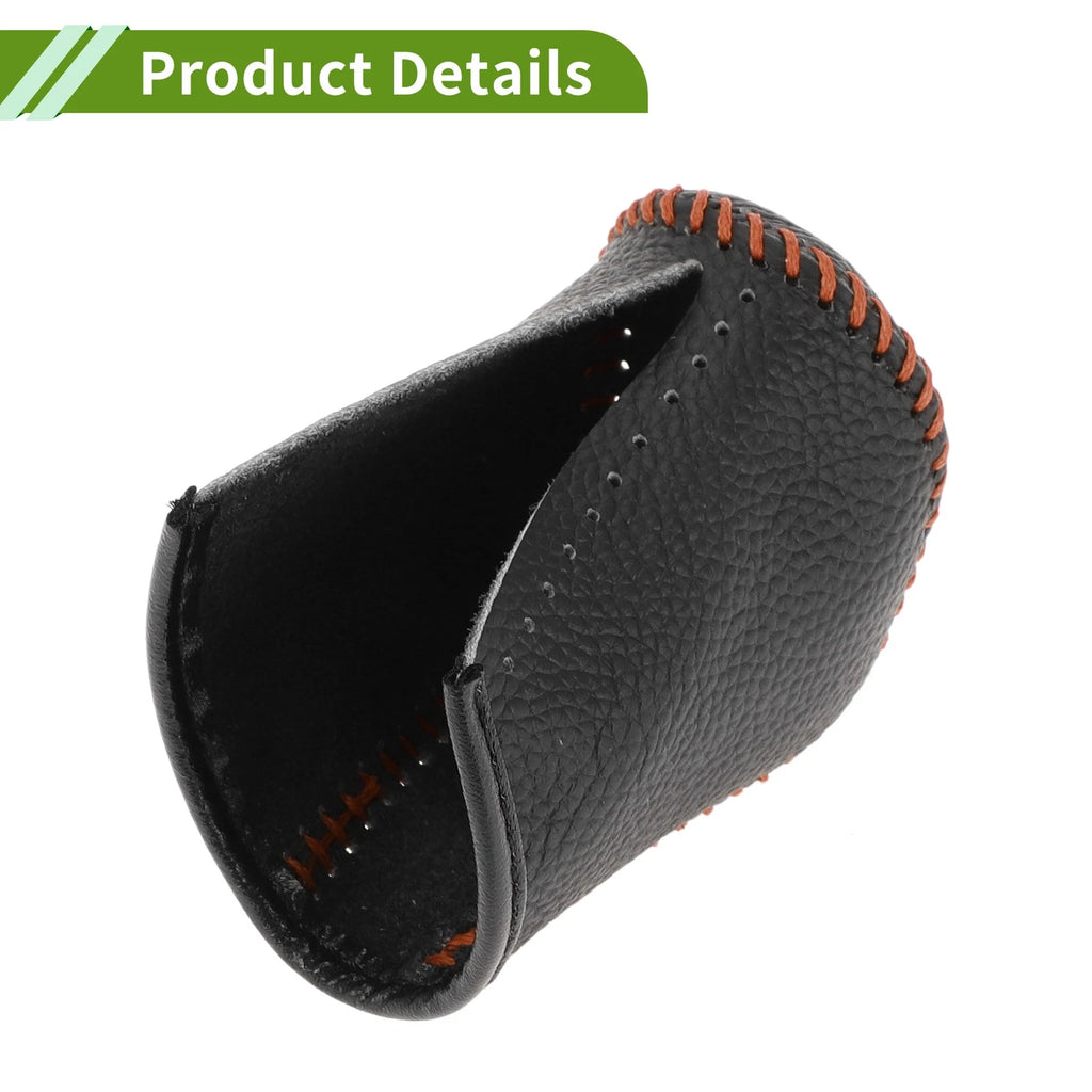 1 Pc Gear Shift Knob Cover for Lexus NX300 (2014–2021) Pebbled Black Brown