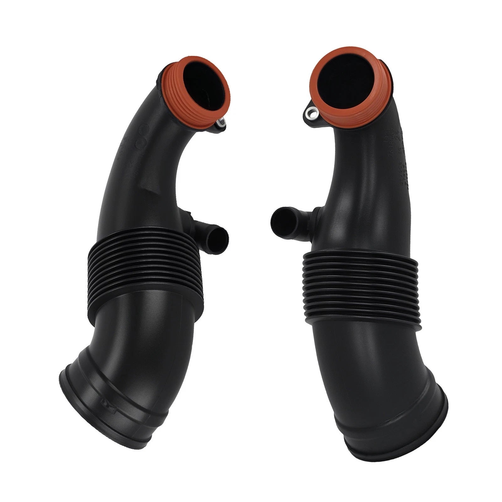 Set of 2 Air Inlet Pipes for BMW X5/X6 xDrive50i (2007–2013) 13717638568 13717638569