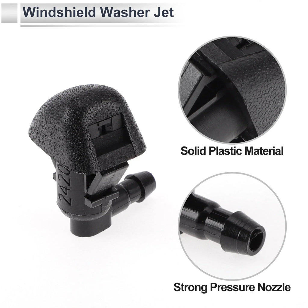 Washer Nozzle & 6 x Hose Connectors for Honda