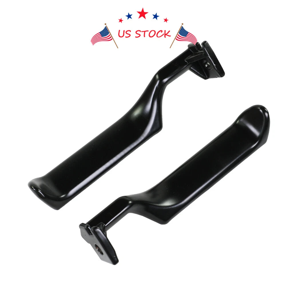 Set of 2 Inside Door Handles for Ford F150 F250 F350 (1987–1996) Black