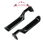 Set of 2 Inside Door Handles for Ford F150 F250 F350 (1987–1996) Black