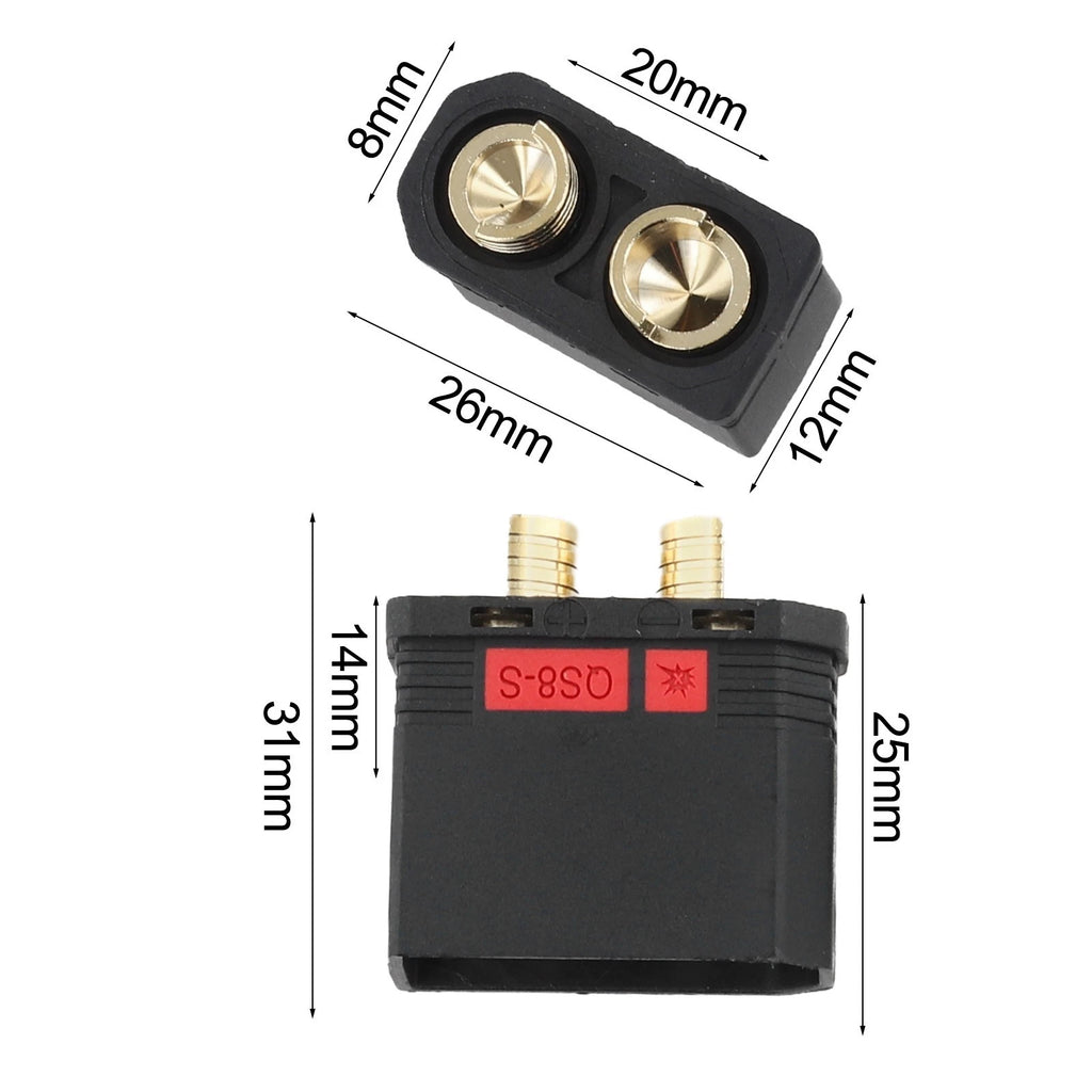 QS8 S Battery Connector for Car Models 130A 200A Current