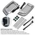 Tracer LED Lower Fairing Grills Lights for Electra FLH/T Road Glide (2014–2023)