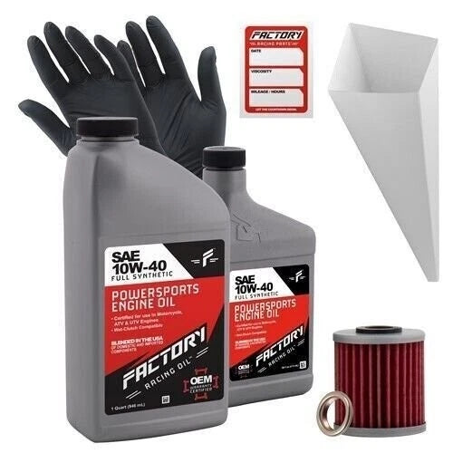 10W40 Oil Change Kit for Suzuki RM-Z250 (2004–2006)