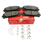 Set of 4 TRW Pro Ceramic Brake Pads for NX200t RX350 RX450h Highlander Sienna