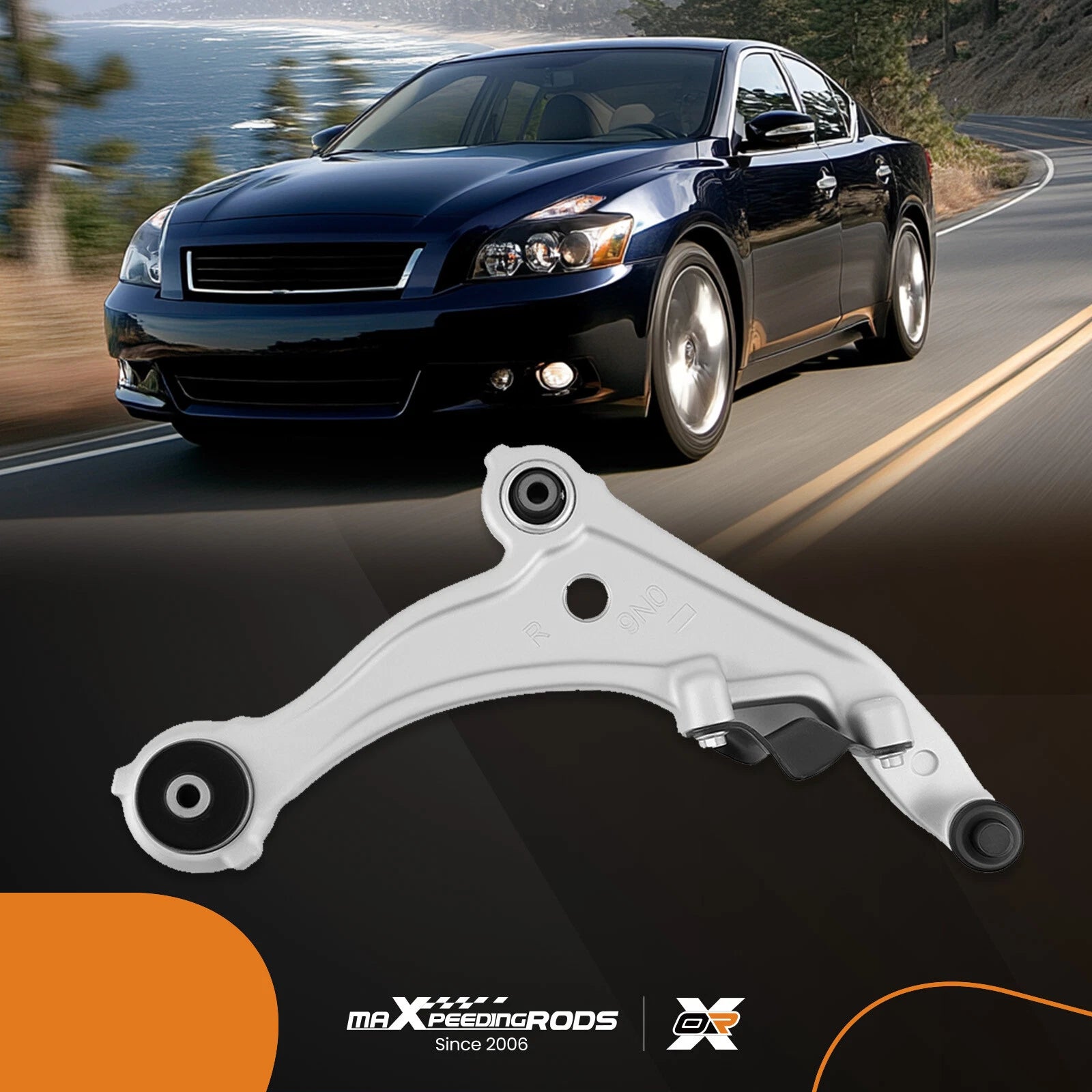 Front Right Lower Control Arm with Ball Joint for Nissan Maxima (2009–2014)