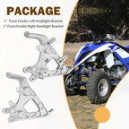 Front Fender Headlight Brackets for Yamaha Raptor YFM 700R (2006–2012)