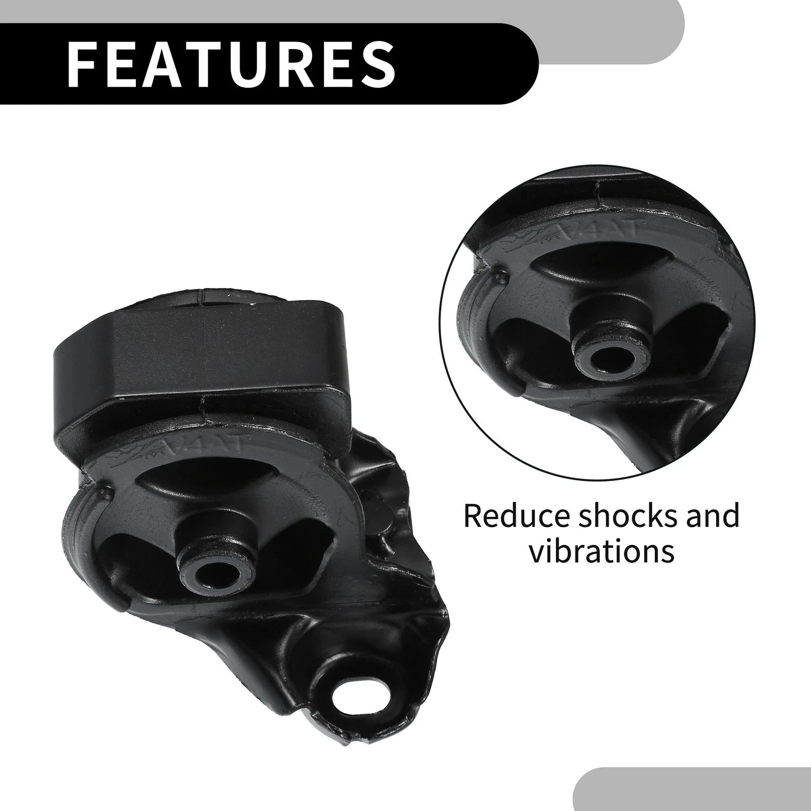 Engine Motor Mount & Transmission Mount for Honda Accord 2.2L (1990–1993)