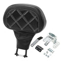 Black Rider Driver Backrest Pad for Harley Road Electra Street Glide (1988–2023)