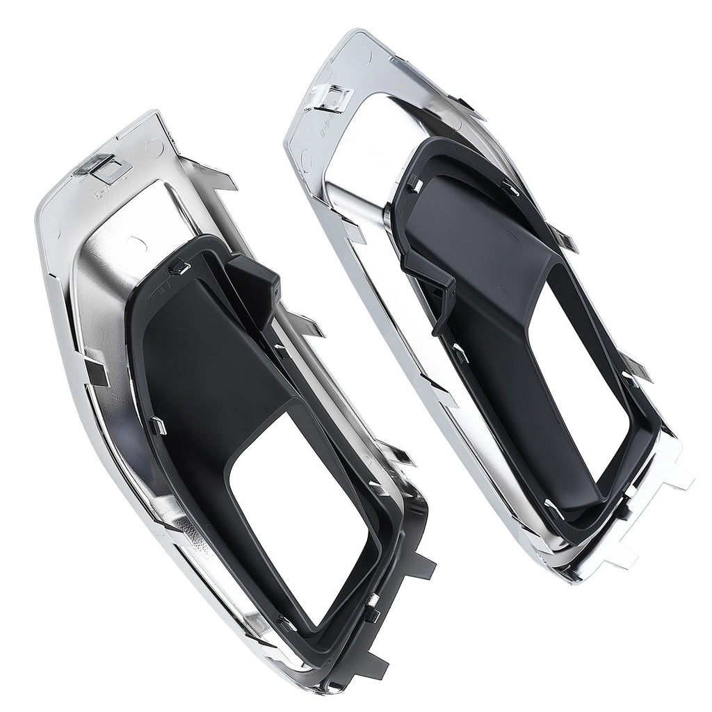 Pair Bumper Fog Light Covers for GMC Yukon XL Denali (2015–2020) 22936426 22936427