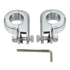 1. Pegstreamliner Foot Pegs for 1.25" Harley Engine Guard Bar