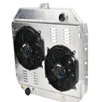 3 Row Radiator & Shroud Fan for Ford Bronco F100 F150 F250 F350 (1966–1979)