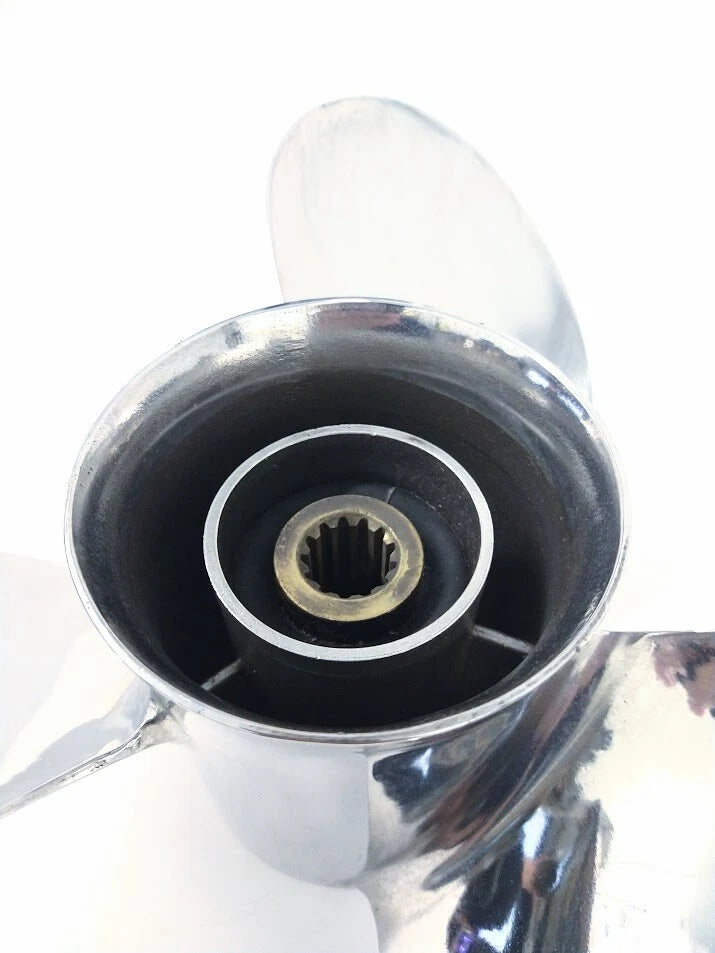 Stainless Steel Propeller for Suzuki 99105-00100-16P (3 x 13 1/4 x 16 - RH)