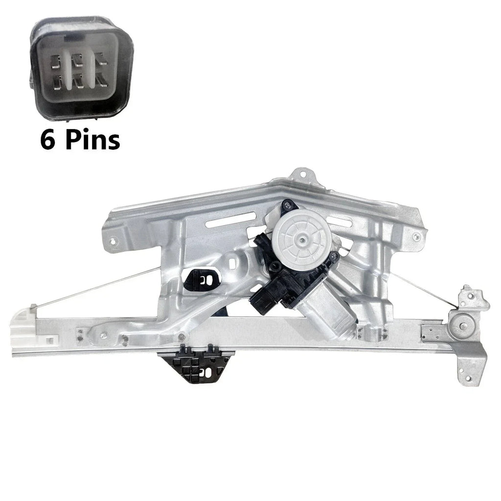 Front Right Window Regulator W/6 Pin Motor for Honda Civic (2006–2011)