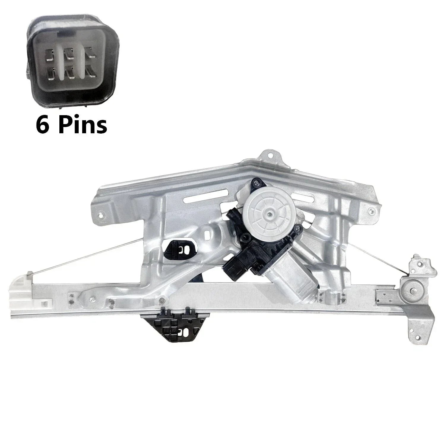 Front Right Window Regulator W/6 Pin Motor for Honda Civic (2006–2011)
