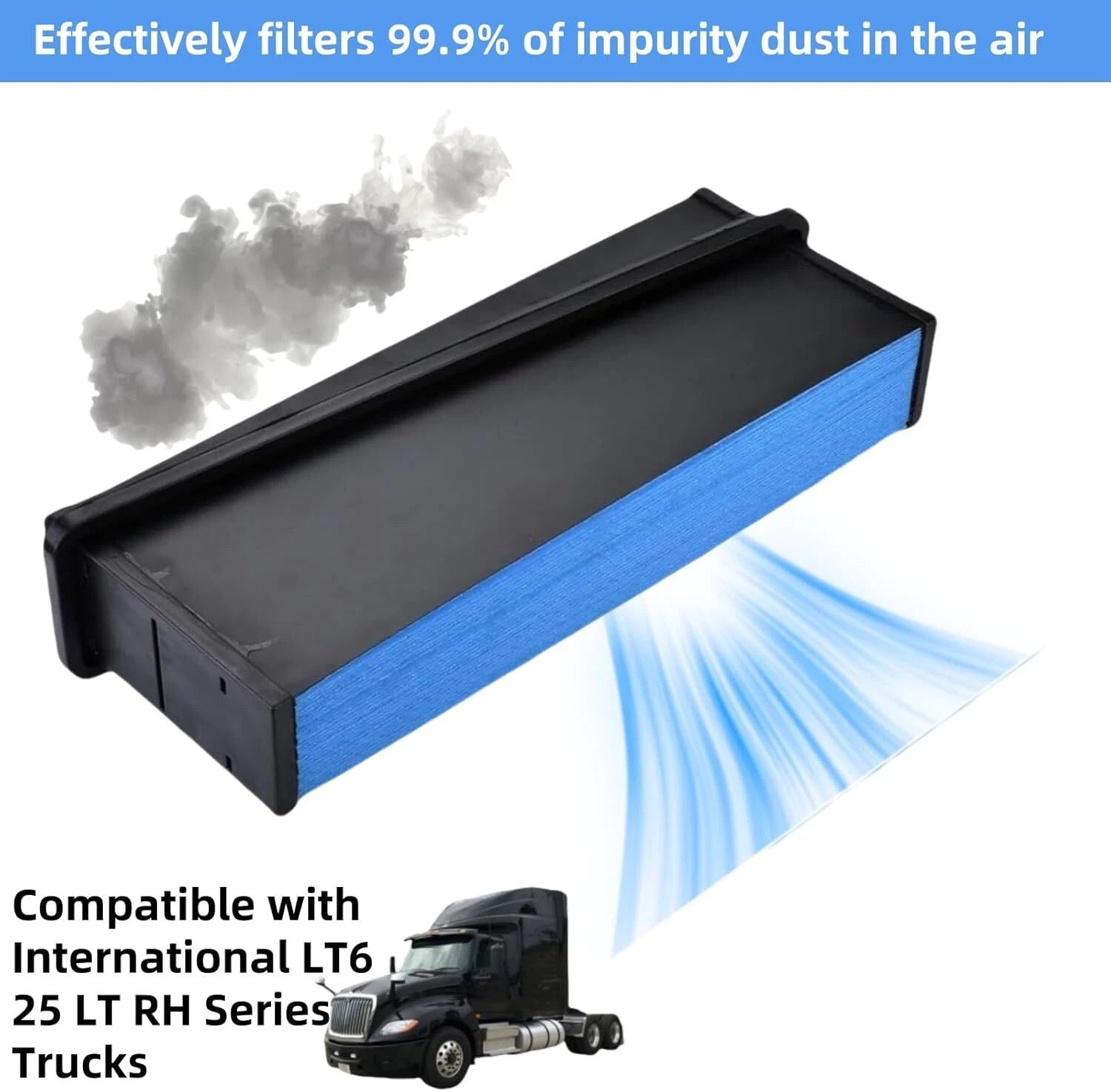 Engine Air Filter for International LT LT625 (2515573C1, P643132, P630637)