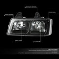Left Side Headlight for Chevrolet Express GMC Savana 1500 2500 3500 4500 (2003–2023)