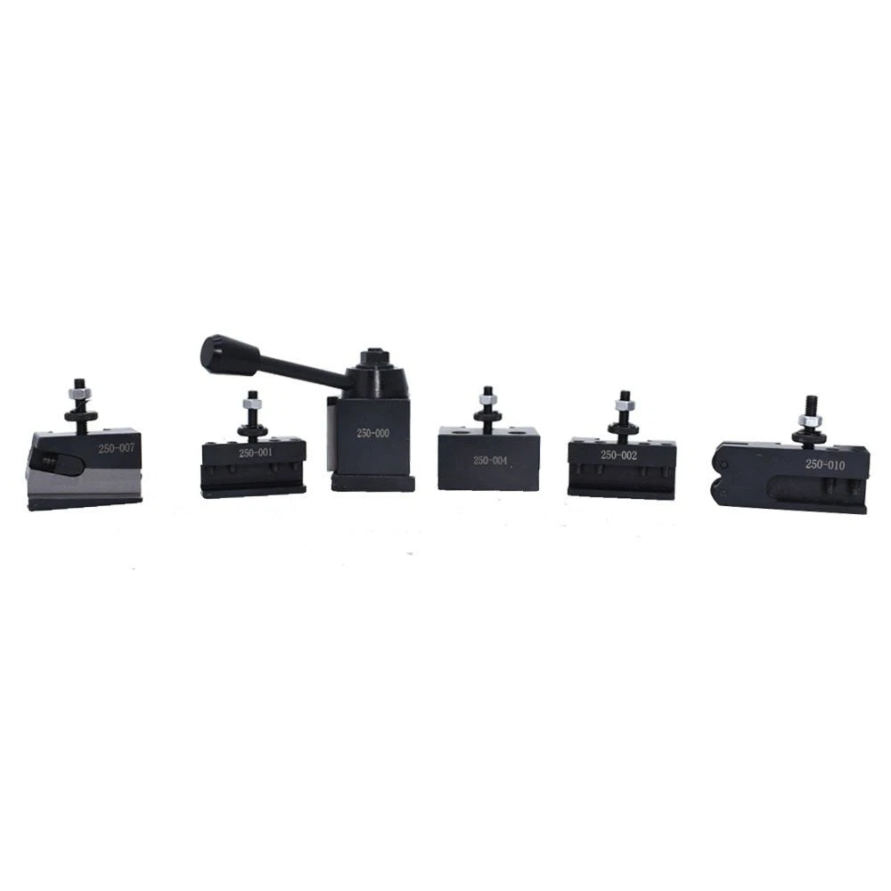Set of 6 Wedge Type Tool Post Holders for Mini Lathe (Up to 8")