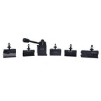 Set of 6 Wedge Type Tool Post Holders for Mini Lathe (Up to 8")