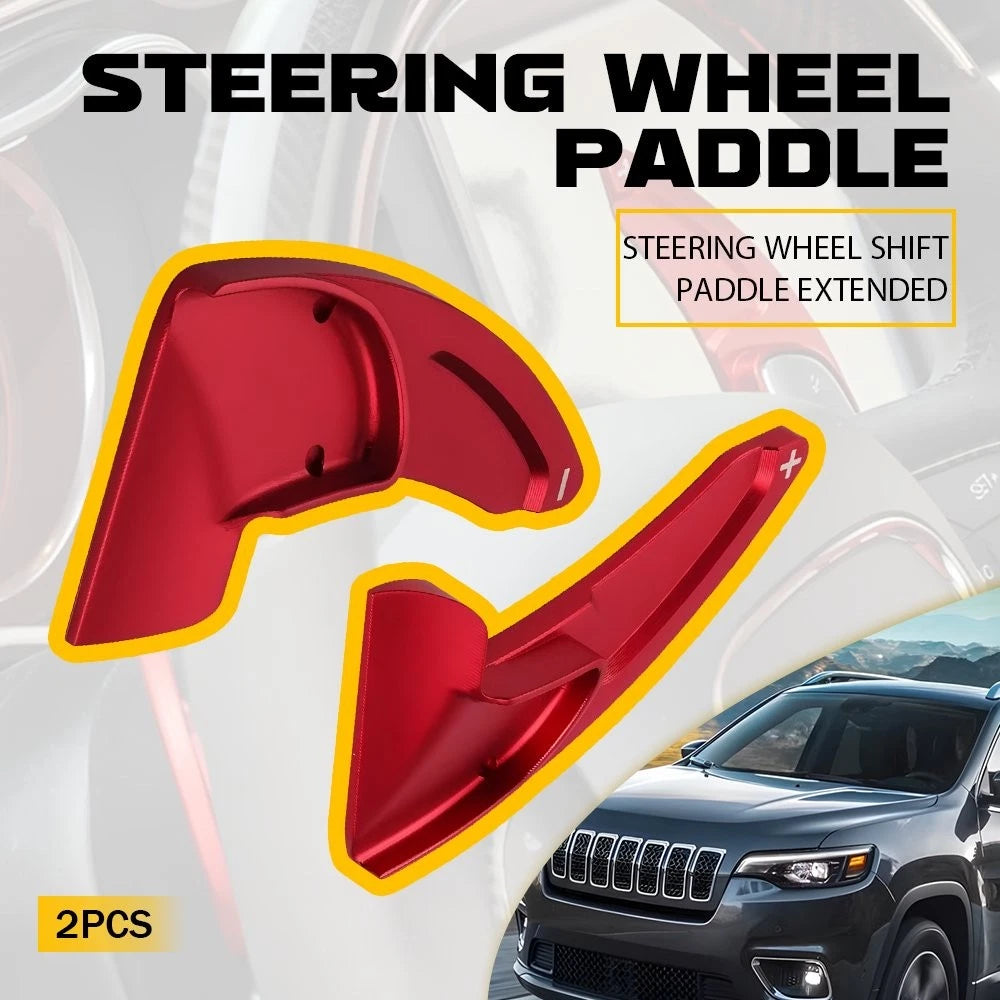Steering Wheel Shift Paddle Cover for Dodge Challenger Charger (2015–2021) EXV