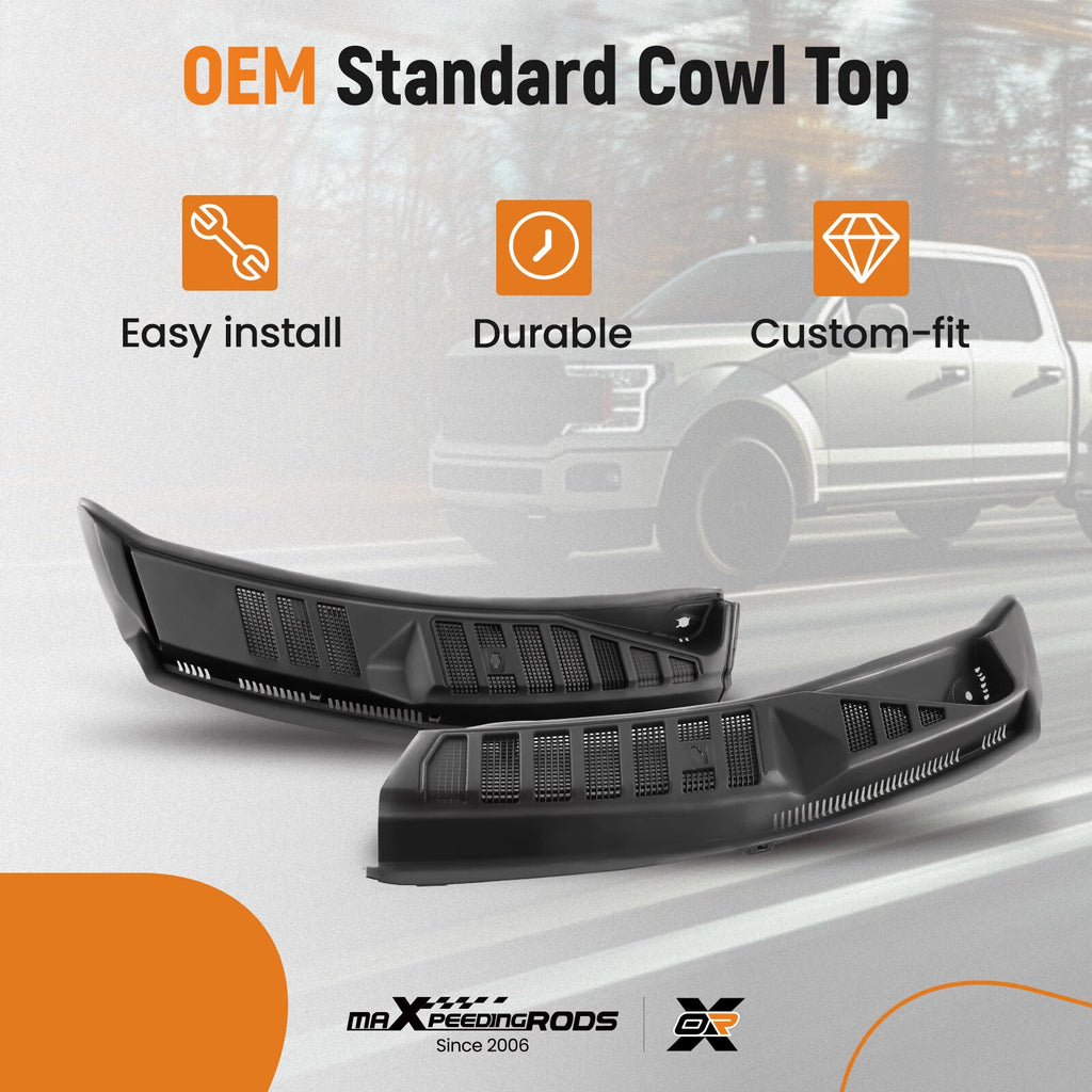 Windshield Wiper Cowl Grille for Ford F150 (2015–2020)