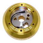 Chrome Steering Wheel Hub Adapter for Chevrolet Blazer, Dodge Neon, GMC NRG