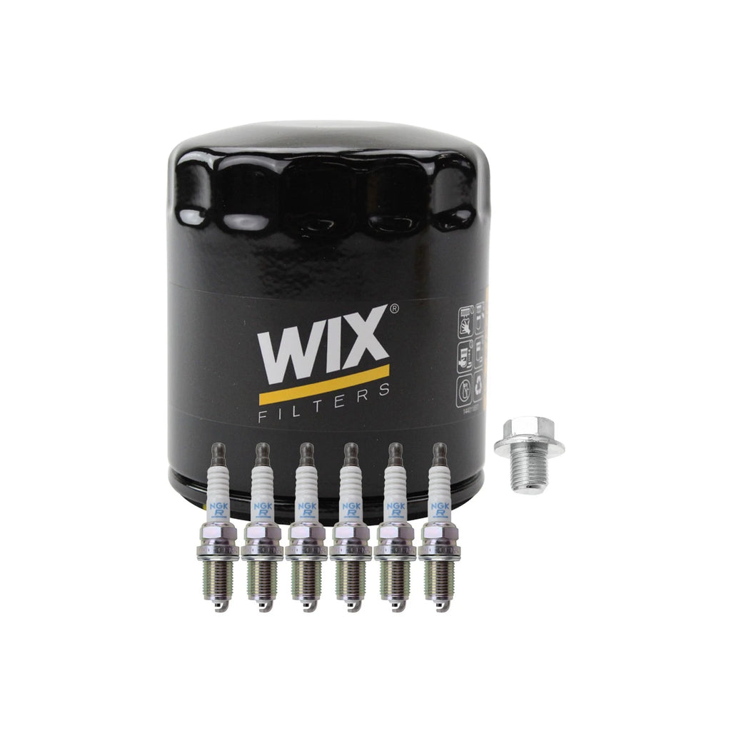 Wix Engine Oil Filter & NGK Spark Plug Kit for Avalon Camry ES300 Solara (1995–2006)