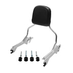 Chrome Sissy Bar Pad Docking Hardware Kit for Harley Softail Fat Boy (2018–2026)