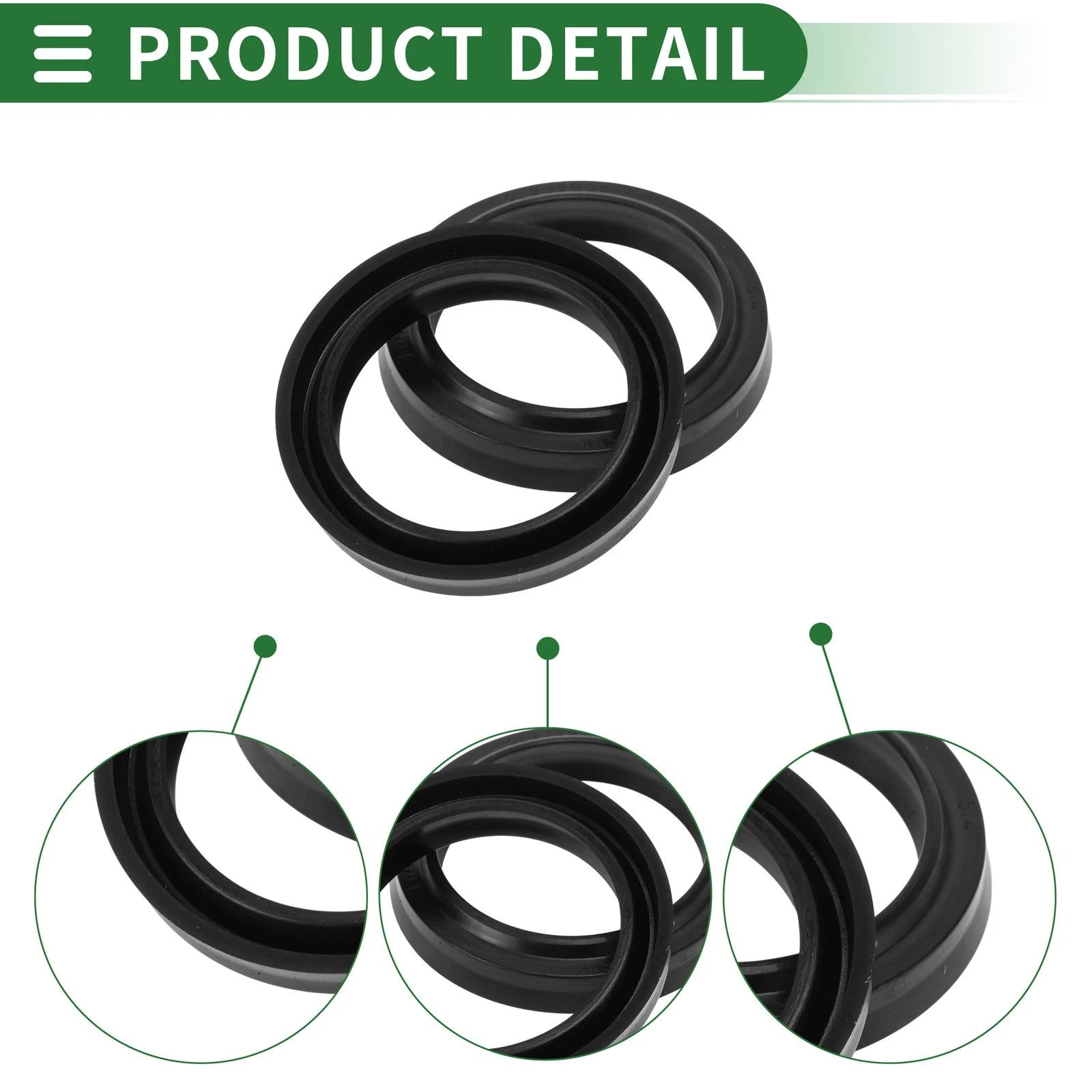 Set of 5 Oil Seal Rotary Shaft Seal NBR Rubber 28x36x4.5mm