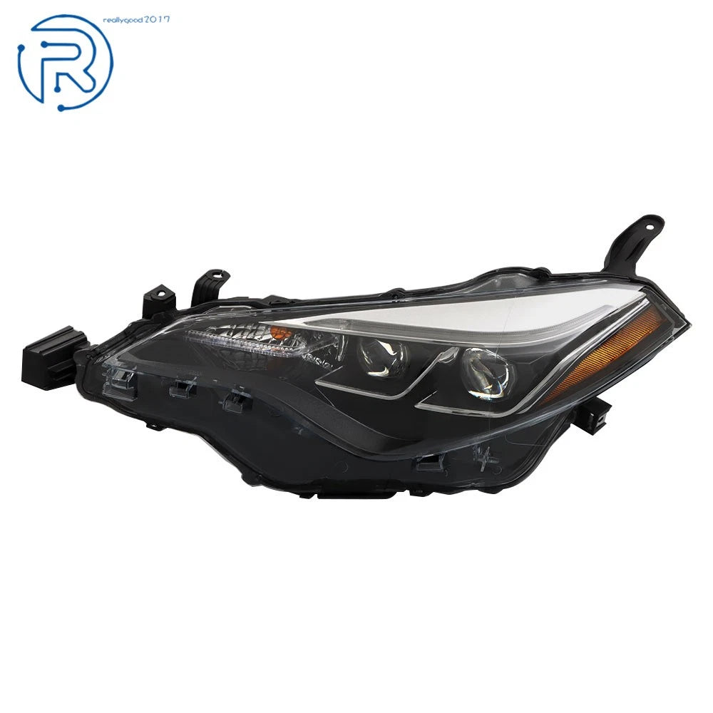 Black Housing Headlight for Toyota Corolla SE XSE XLE (2017–2019)