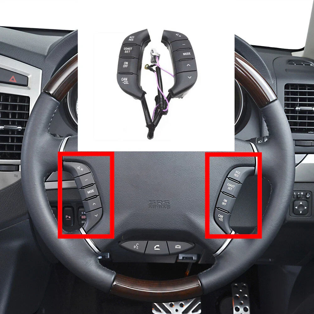 Steering Wheel Cruise Switch Button for Mitsubishi Pajero (2007–2016)