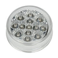 Set of 4 LED Clear Cover Red + Amber Tail Turn Side Marker Lights Universal