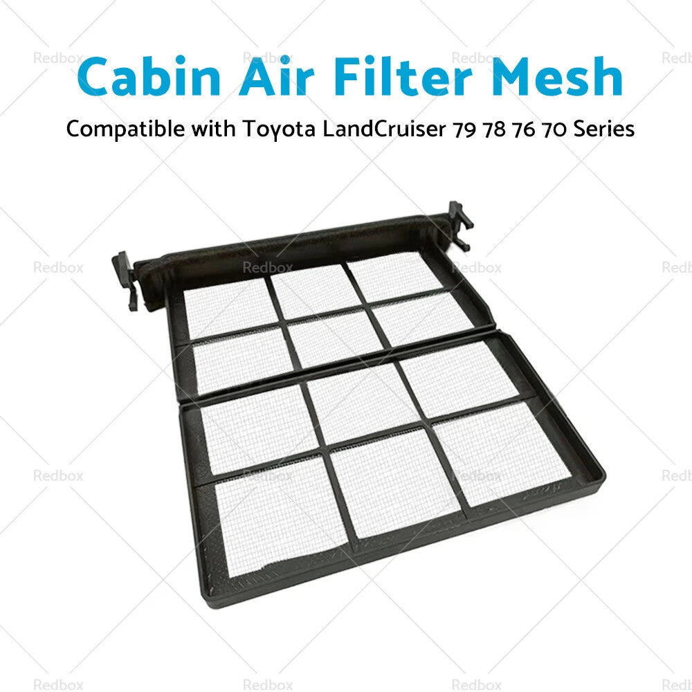 Cabin Air Filter Mesh for Toyota LandCruiser 70 76 78 79 (2000–2023)