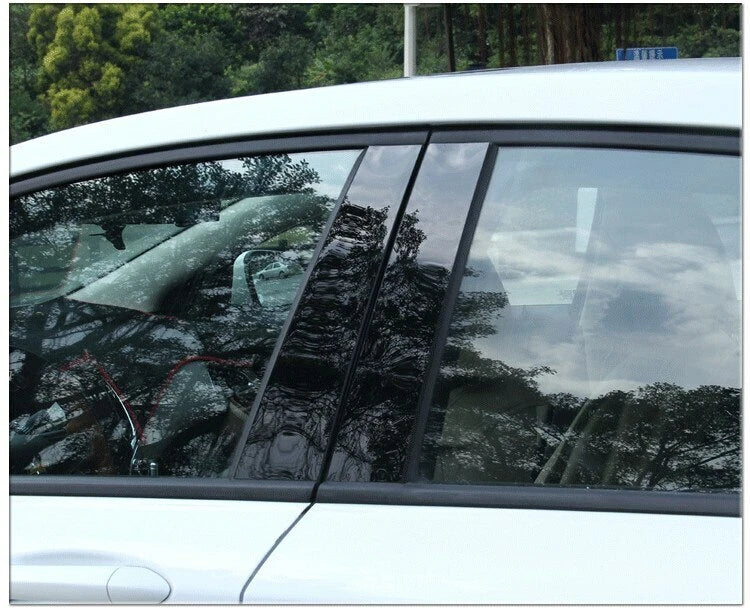 8 x Pillar Posts Door Trim Cover for Nissan X-Trail Rogue (2014–2020)