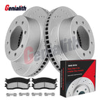 Front Brake Rotors & Pads Kit for Dodge Ram 1500 2500 3500 (2006–2008)