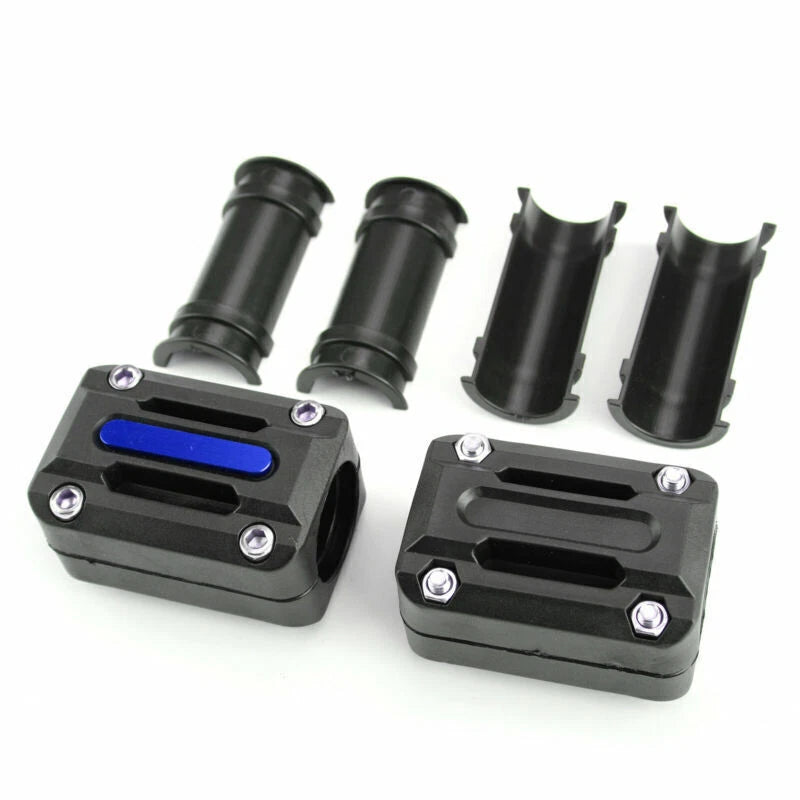 22mm 25mm 28mm Motorcycle Engine Frame Bar Slider Pads for T9