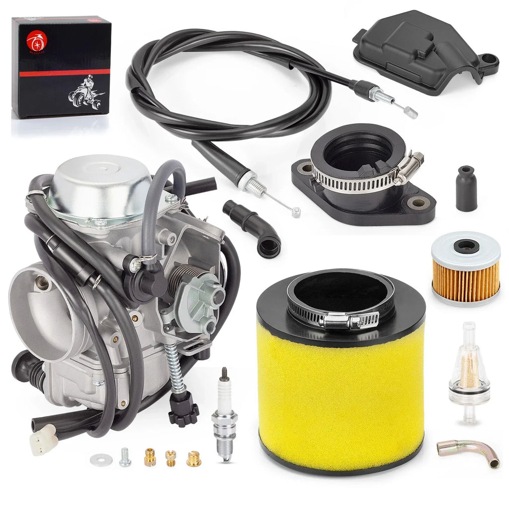 Carburetor W Fiter Intake Manifold for Honda Foreman 450 (1998–2004)