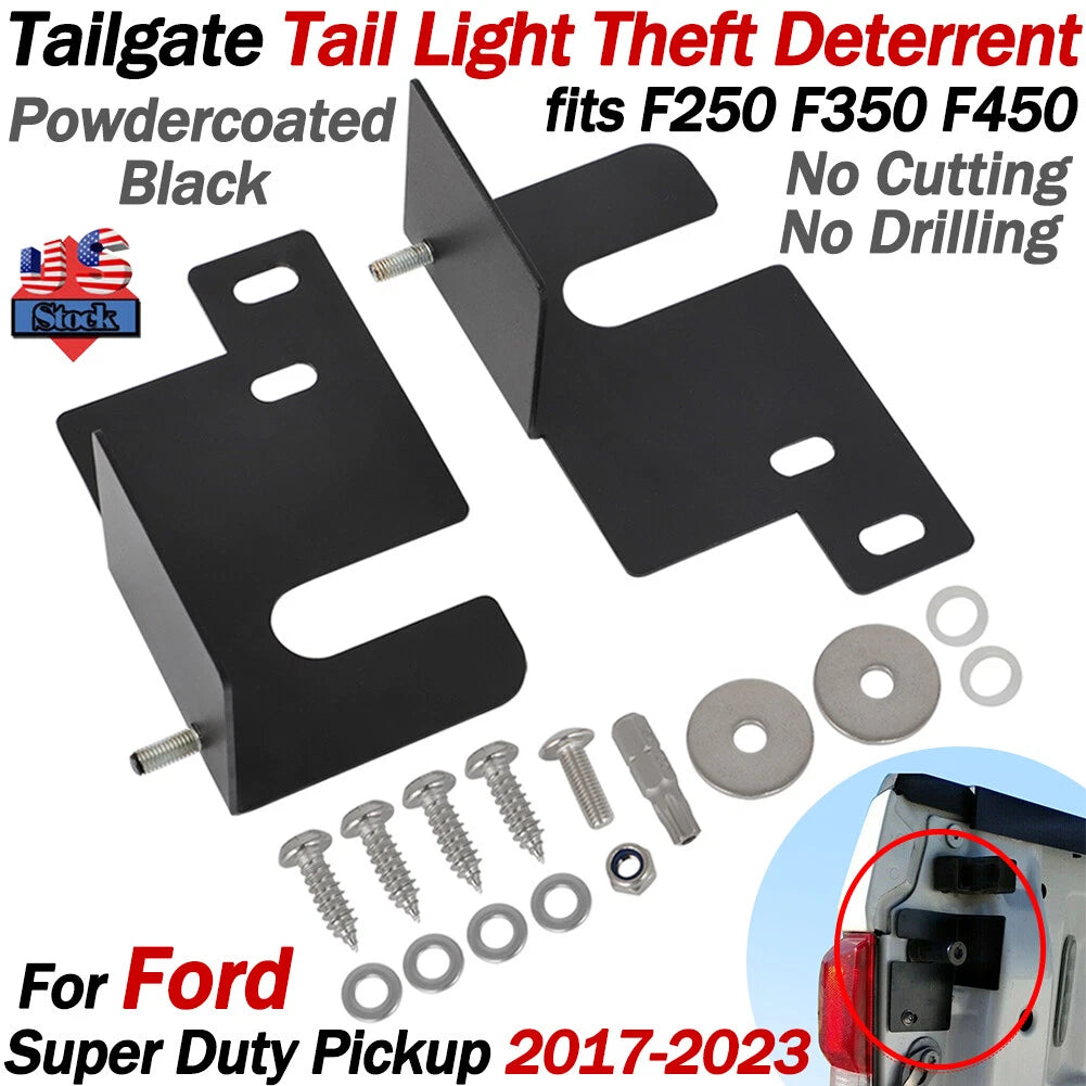 Taillight Anti-Theft Deterrent for Ford F250 F350 F450 Super Duty (2017–2023)