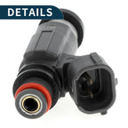 Fuel Injector No. 730993P/CDH166 for Mitsubishi Mirage DE (1997–2002) 1 Pc Gray