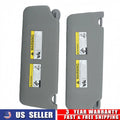 2X Gray Sun Visor LH RH for Honda Pilot (2016–2022) Elite Touring EX-L