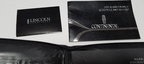 Owners Manual Case with Inserts for Lincoln Continental (1995)
