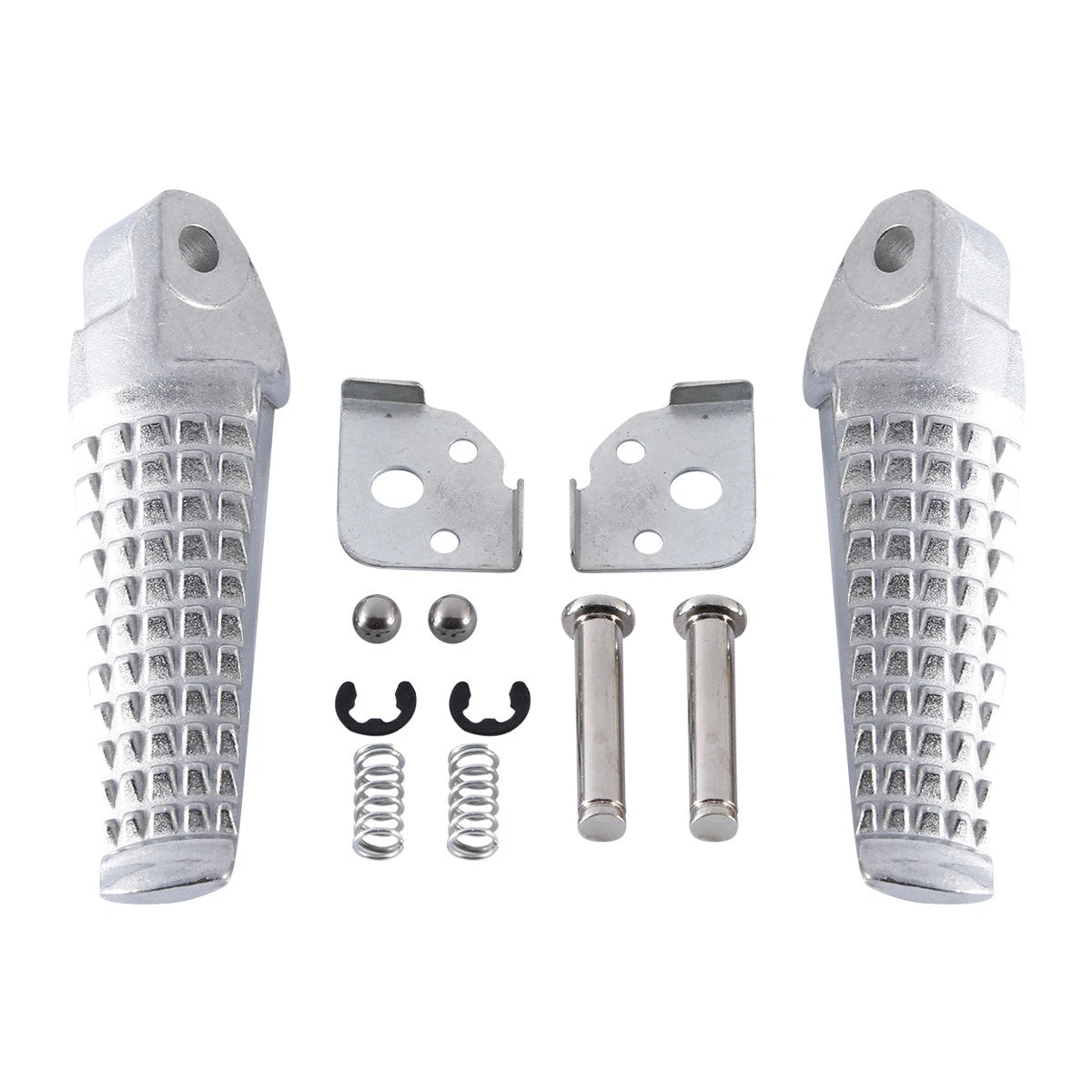 Passenger foot pegs footrests for Suzuki TL1000R (1998–2002), TL1000S (1997–2001)