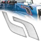 Set of 2 Chrome Hood Side Vent Grilles for Volvo VNL (2004–2016)
