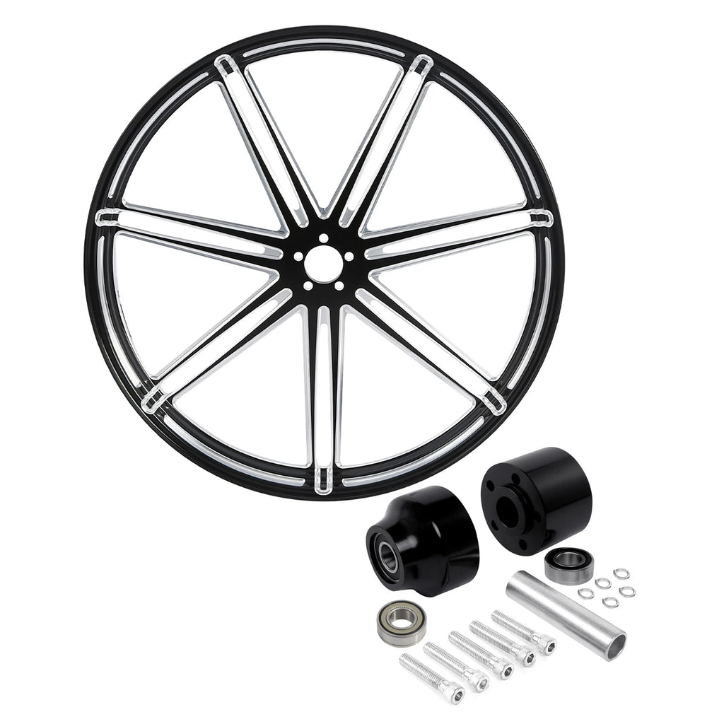Front Wheel Rim & Hub for Harley Road Glide (2008–2025) 26"x3.5" Single Disc