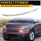 Upper Chrome Grille Molding Trim for Ford Explorer (2011-2015)